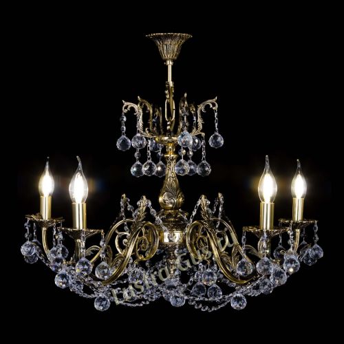 Бронзовая люстра Кассандра №5 шар в Подольске Гусь Хрустальный