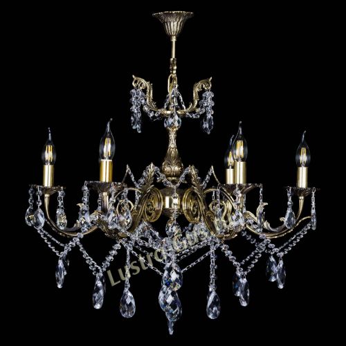 Бронзовая люстра Кассандра №6/2 баден в Подольске Гусь Хрустальный