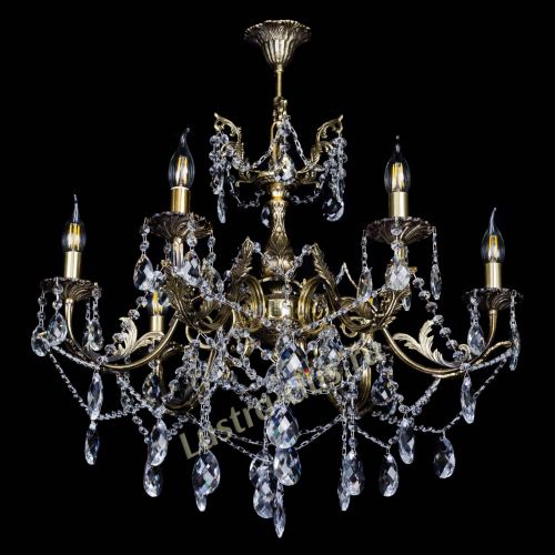 Бронзовая люстра Кассандра №6/2 баден в Подольске Гусь Хрустальный