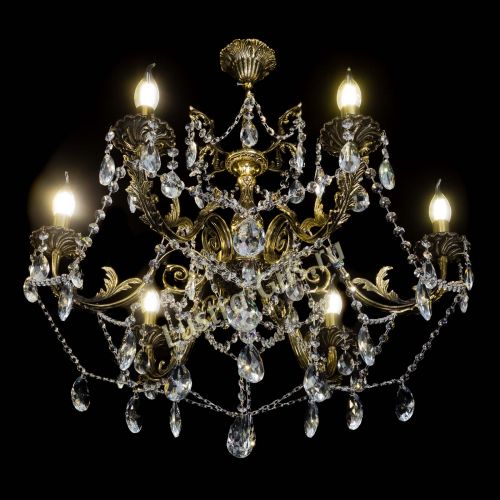 Люстра Кассандра №6/2 журавлик в Подольске Гусь Хрустальный