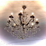 Бронзовая люстра Мелания №8/2 шар в Подольске