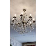 Бронзовая люстра Мелания №8/2 шар в Подольске