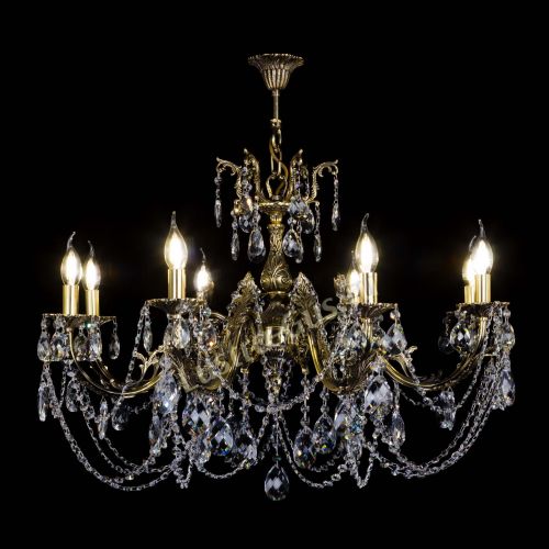 Бронзовая люстра Кассандра №8 баден в Подольске Гусь Хрустальный