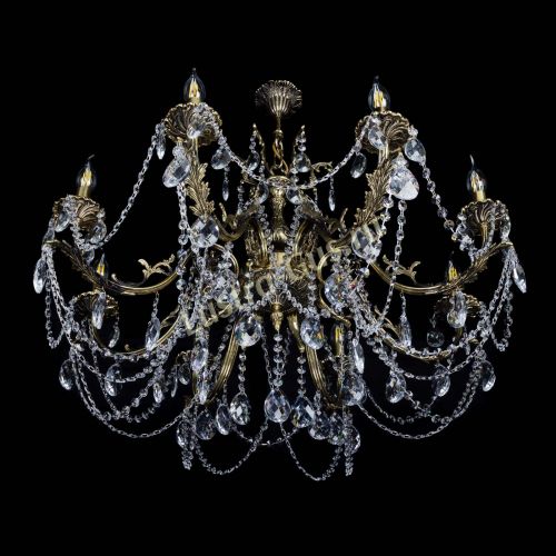 Бронзовая люстра Кассандра №8 баден в Подольске Гусь Хрустальный