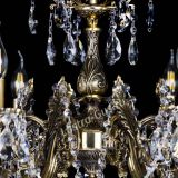 Бронзовая люстра Кассандра №8 журавлик в Подольске Бронзовая люстра Кассандра №8 журавлик в Подольске