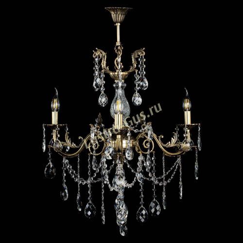 Люстра бронзовая Кассандра Алфея №3/1 баден в Подольске Гусь Хрустальный