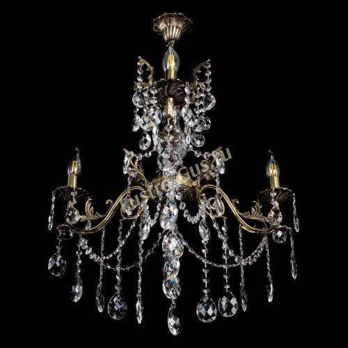 Люстра бронзовая Кассандра Алфея №3/1 баден в Подольске Гусь Хрустальный