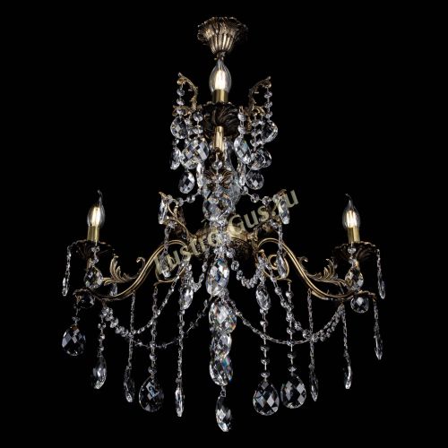 Люстра бронзовая Кассандра Алфея №3/1 баден в Подольске Гусь Хрустальный