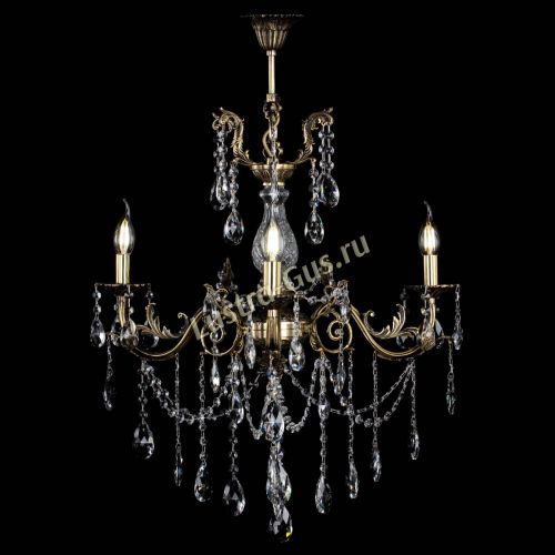 Люстра бронзовая Кассандра Алфея №3/1 журавлик в Подольске Гусь Хрустальный