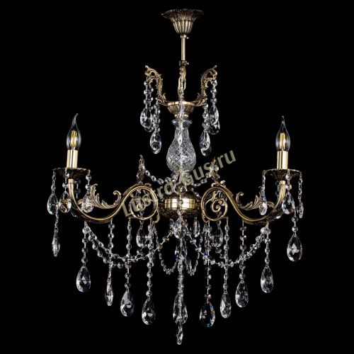 Люстра бронзовая Кассандра Алфея №3/1 журавлик в Подольске Гусь Хрустальный