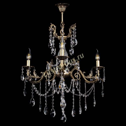 Люстра бронзовая Кассандра Алфея №3/1 журавлик в Подольске Гусь Хрустальный