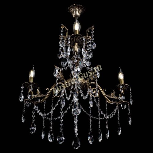 Люстра бронзовая Кассандра Алфея №3/1 журавлик в Подольске Гусь Хрустальный