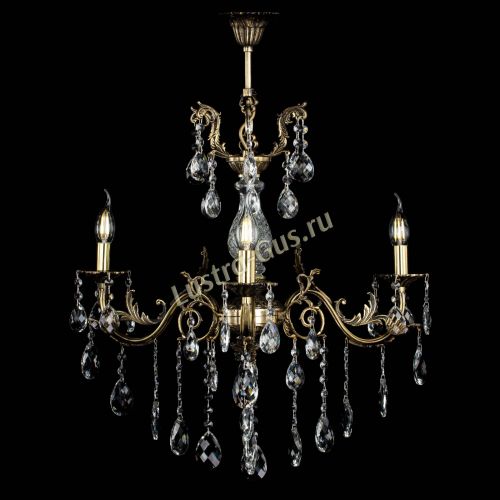 Люстра бронзовая Кассандра Алфея №3/2 баден в Подольске Гусь Хрустальный