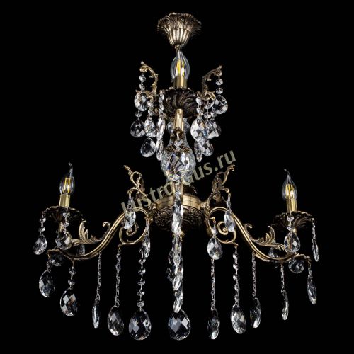 Люстра бронзовая Кассандра Алфея №3/2 баден в Подольске Гусь Хрустальный