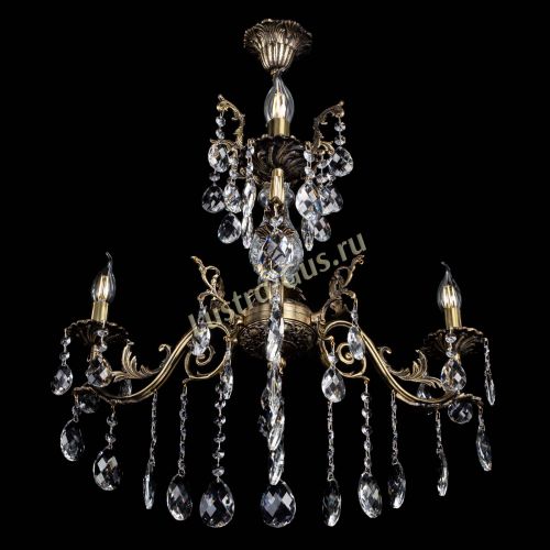 Люстра бронзовая Кассандра Алфея №3/2 баден в Подольске Гусь Хрустальный
