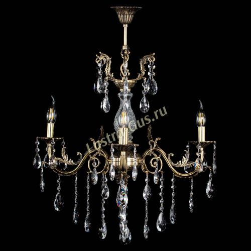 Люстра бронзовая Кассандра Алфея №3/2 журавлик в Подольске Гусь Хрустальный