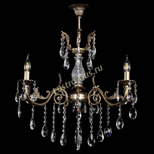 Люстра бронзовая Кассандра Алфея №3/2 журавлик в Подольске Гусь Хрустальный