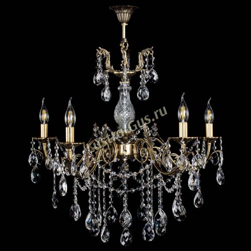 Люстра бронзовая Кассандра Алфея №5/1 баден в Подольске Гусь Хрустальный