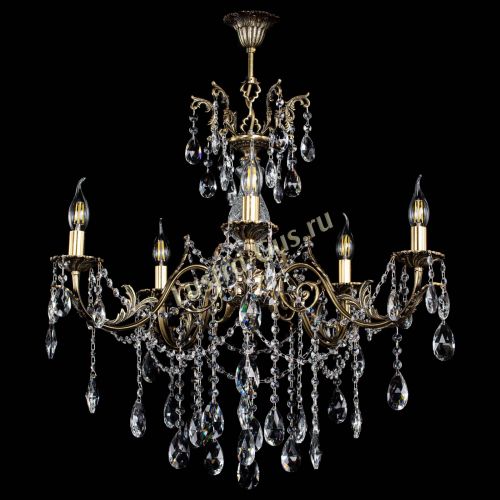 Люстра бронзовая Кассандра Алфея №5/1 журавлик в Подольске Гусь Хрустальный