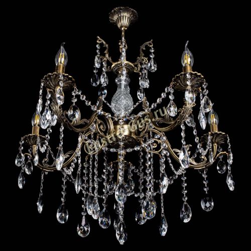 Люстра бронзовая Кассандра Алфея №5/1 журавлик в Подольске Гусь Хрустальный