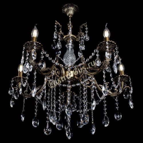 Люстра бронзовая Кассандра Алфея №5/1 журавлик в Подольске Гусь Хрустальный