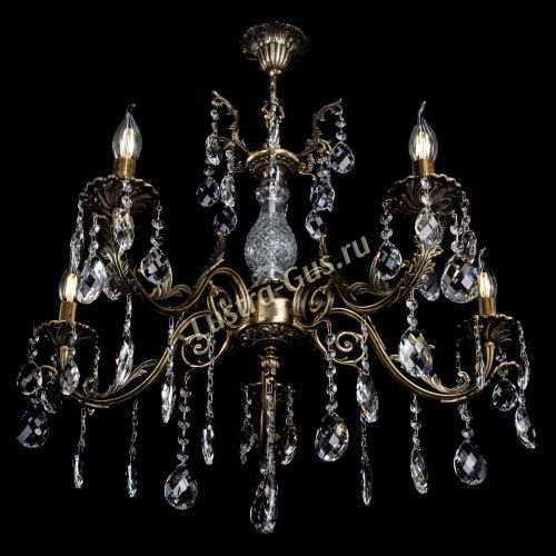 Люстра бронзовая Кассандра Алфея №5/2 баден в Подольске Гусь Хрустальный