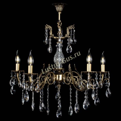 Люстра бронзовая Кассандра Алфея №5/2 журавлик в Подольске Гусь Хрустальный