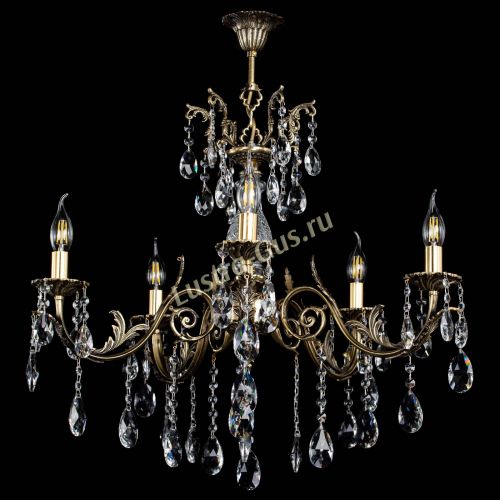 Люстра бронзовая Кассандра Алфея №5/2 журавлик в Подольске Гусь Хрустальный