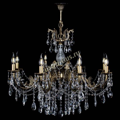 Люстра бронзовая Кассандра Алфея №8/1 журавлик в Подольске Гусь Хрустальный