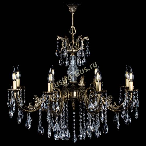 Люстра бронзовая Кассандра Алфея №8/2 журавлик в Подольске Гусь Хрустальный