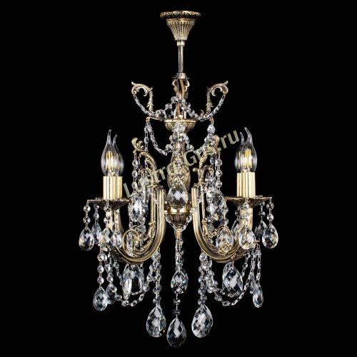 Люстра бронзовая Матильда №4 Баден в Подольске Гусь Хрустальный
