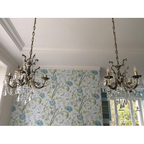 Люстра бронзовая Матильда №4 Баден в Подольске Гусь Хрустальный