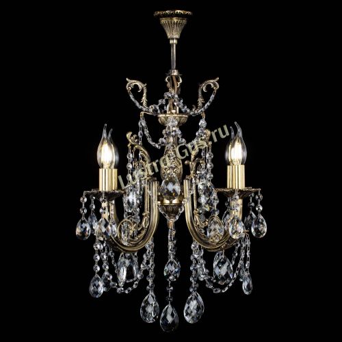 Люстра бронзовая Матильда №4 Баден в Подольске Гусь Хрустальный