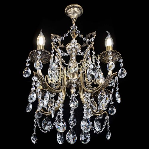 Люстра бронзовая Матильда №4 Баден в Подольске Гусь Хрустальный