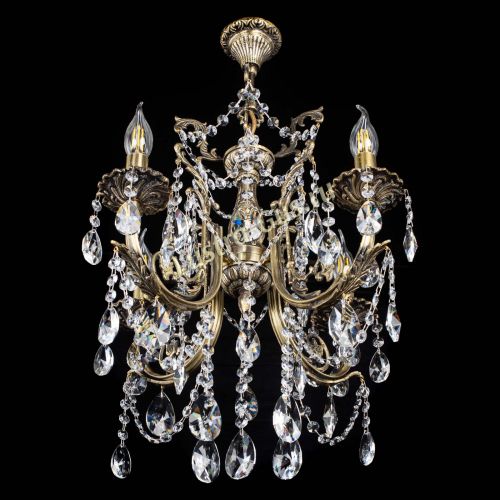 Люстра бронзовая Матильда №4 Лучик в Подольске Гусь Хрустальный