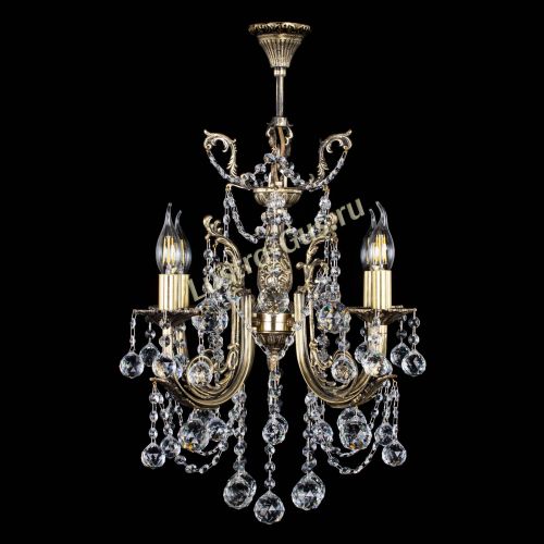 Люстра бронзовая Матильда №4 Шар в Подольске Гусь Хрустальный