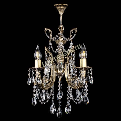 Люстра бронзовая Матильда №4 Журавлик в Подольске Гусь Хрустальный