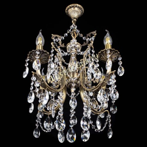 Люстра бронзовая Матильда №4 Журавлик в Подольске Гусь Хрустальный