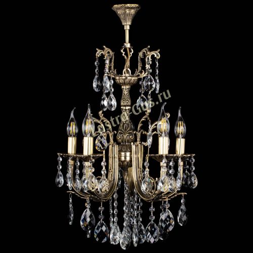 Люстра бронзовая Матильда №5/2 Баден в Подольске Гусь Хрустальный
