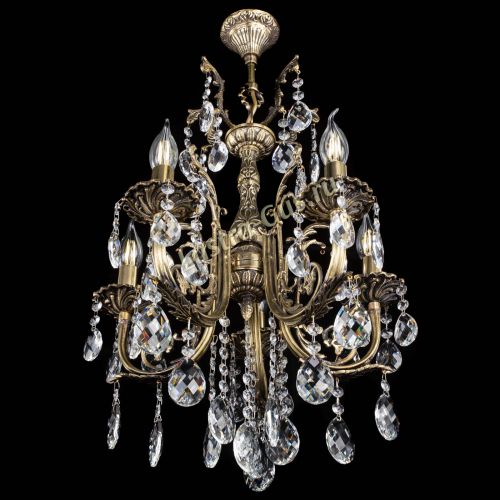 Люстра бронзовая Матильда №5/2 Баден в Подольске Гусь Хрустальный