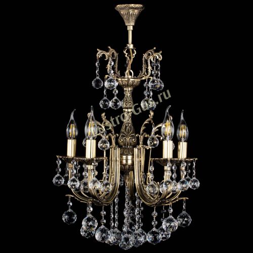 Люстра бронзовая Матильда №5/2 Шар в Подольске Гусь Хрустальный