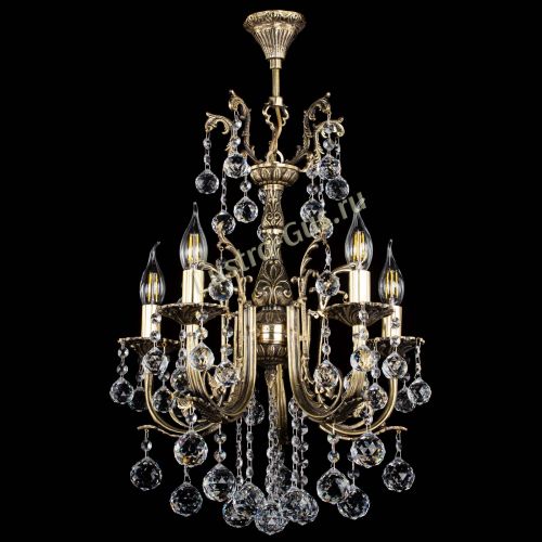 Люстра бронзовая Матильда №5/2 Шар в Подольске Гусь Хрустальный