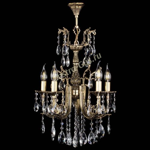 Люстра бронзовая Матильда №5/2 Журавлик в Подольске Гусь Хрустальный