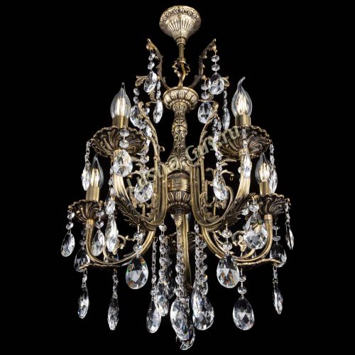 Люстра бронзовая Матильда №5/2 Журавлик в Подольске Гусь Хрустальный