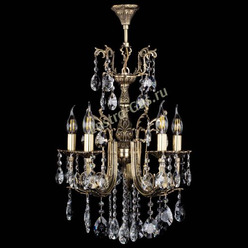 Люстра бронзовая Матильда №5/2 Звездочка в Подольске Гусь Хрустальный