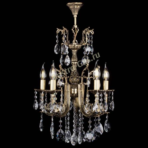 Люстра бронзовая Матильда №5/2 Звездочка в Подольске Гусь Хрустальный