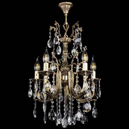 Люстра бронзовая Матильда №5/2 Звездочка в Подольске Гусь Хрустальный