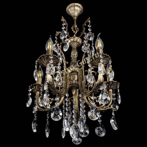 Люстра бронзовая Матильда №5/2 Звездочка в Подольске Гусь Хрустальный