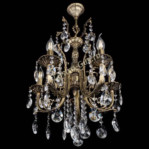 Люстра бронзовая Матильда №5/2 Звездочка в Подольске Гусь Хрустальный