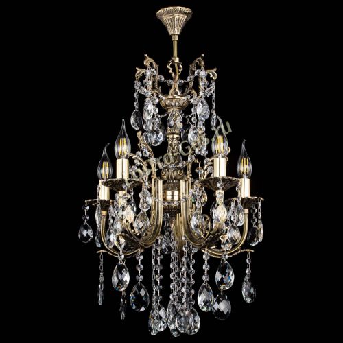 Люстра бронзовая Матильда №5/3 Баден в Подольске Гусь Хрустальный